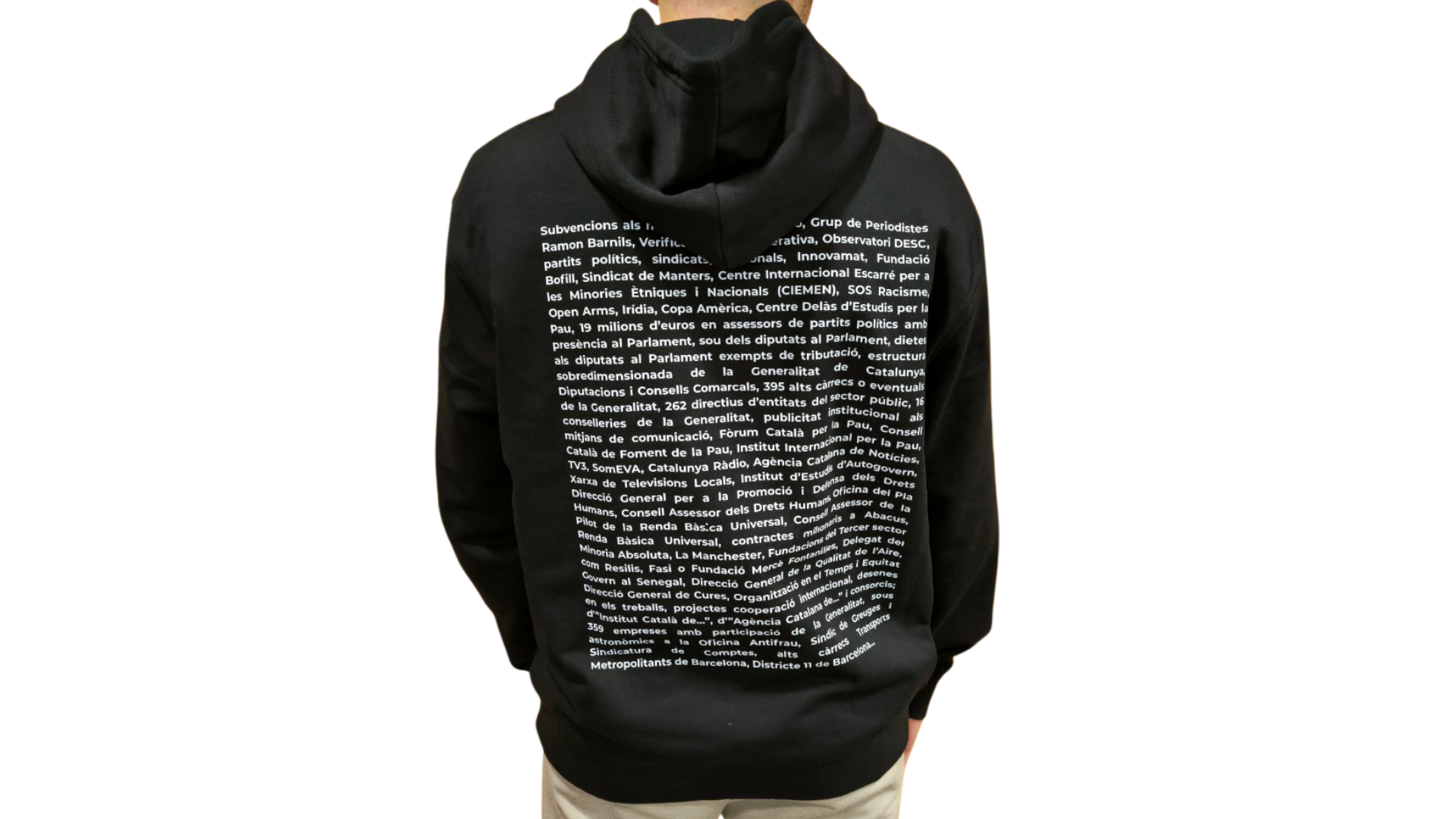 Dessuadora amb caputxa: Motoserra Catalana