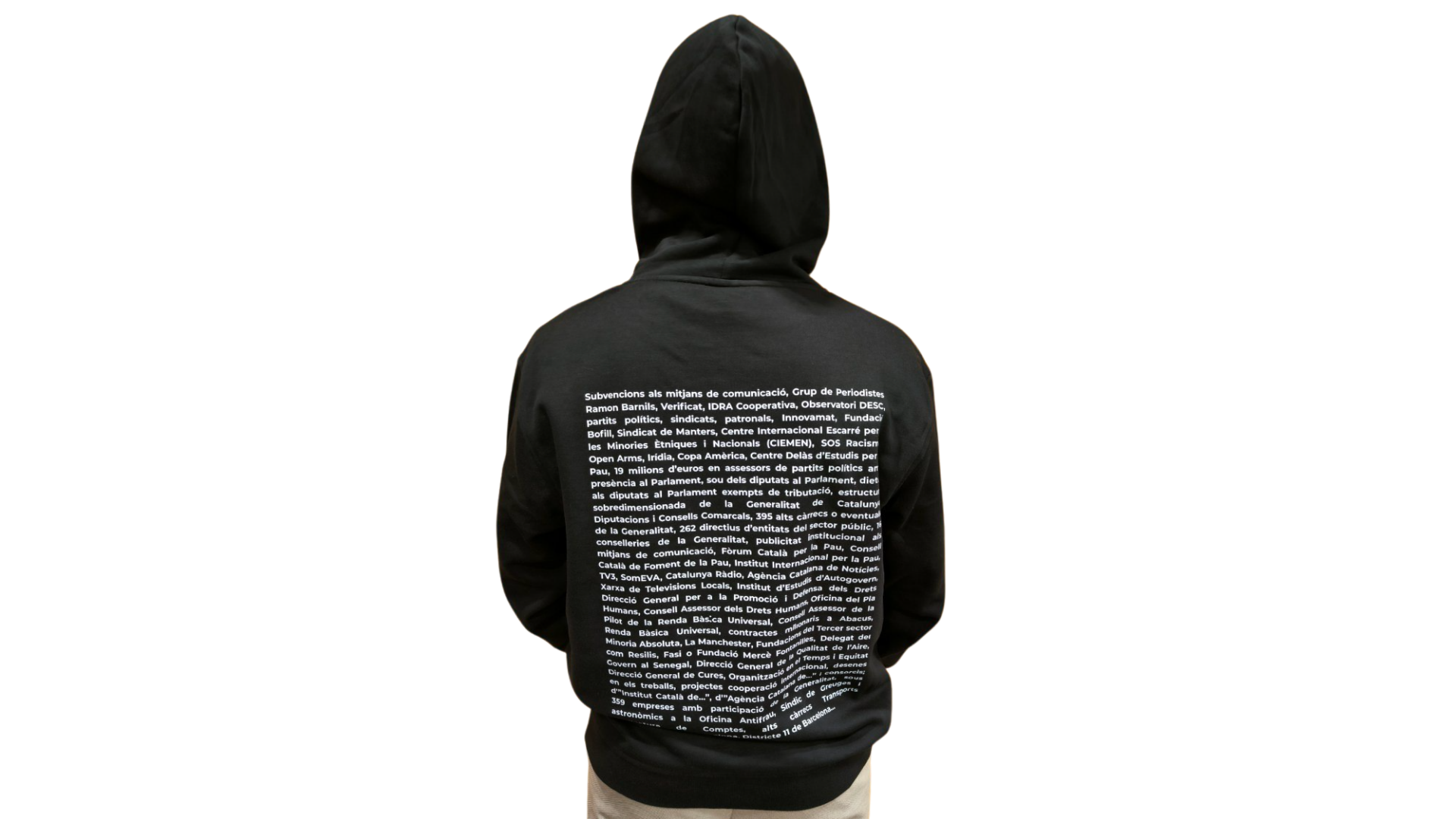 Dessuadora amb caputxa: Motoserra Catalana