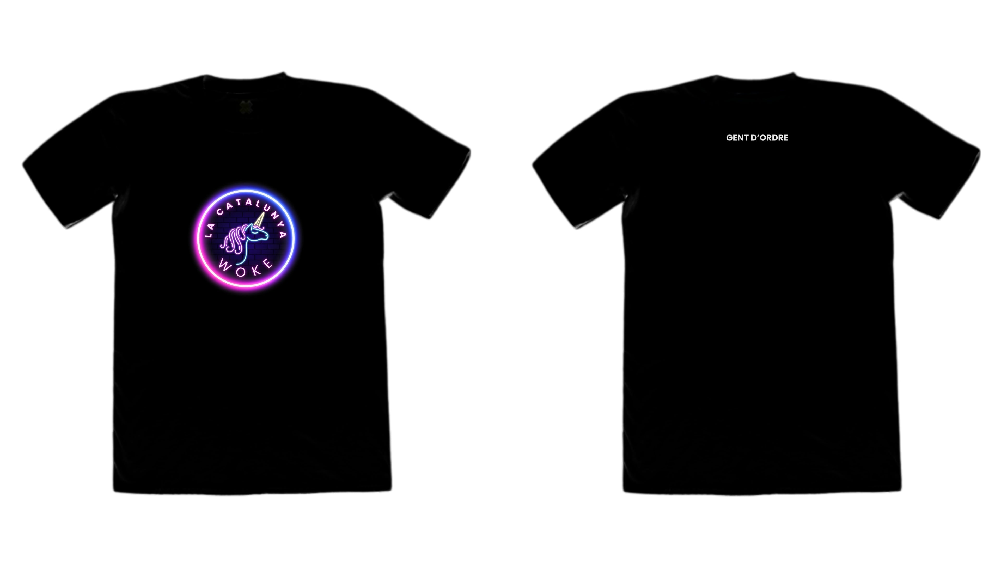 Camiseta La Catalunya Woke - Gent d'ordre