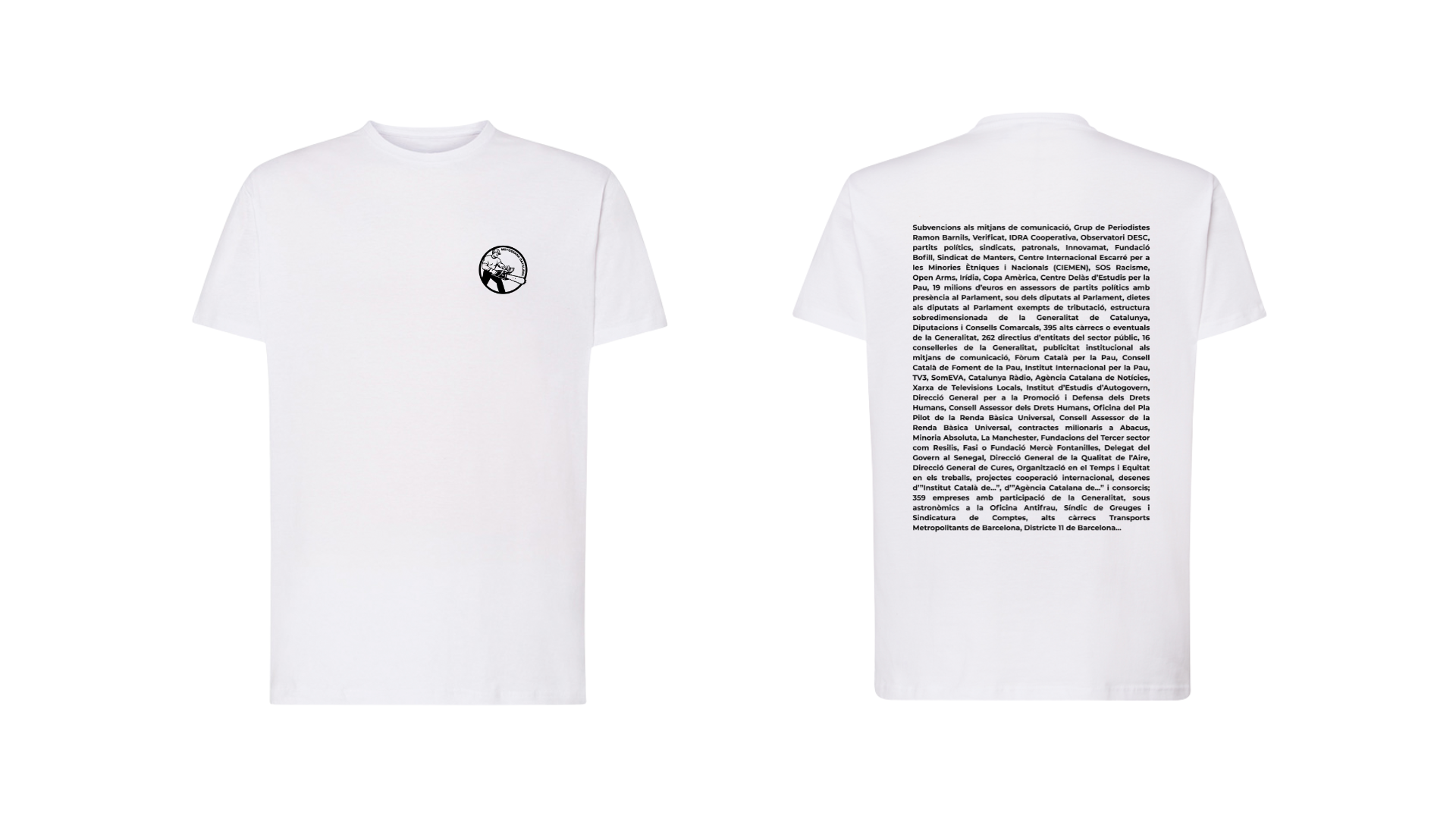 Samarreta Motoserra Catalana - Xiringuitos