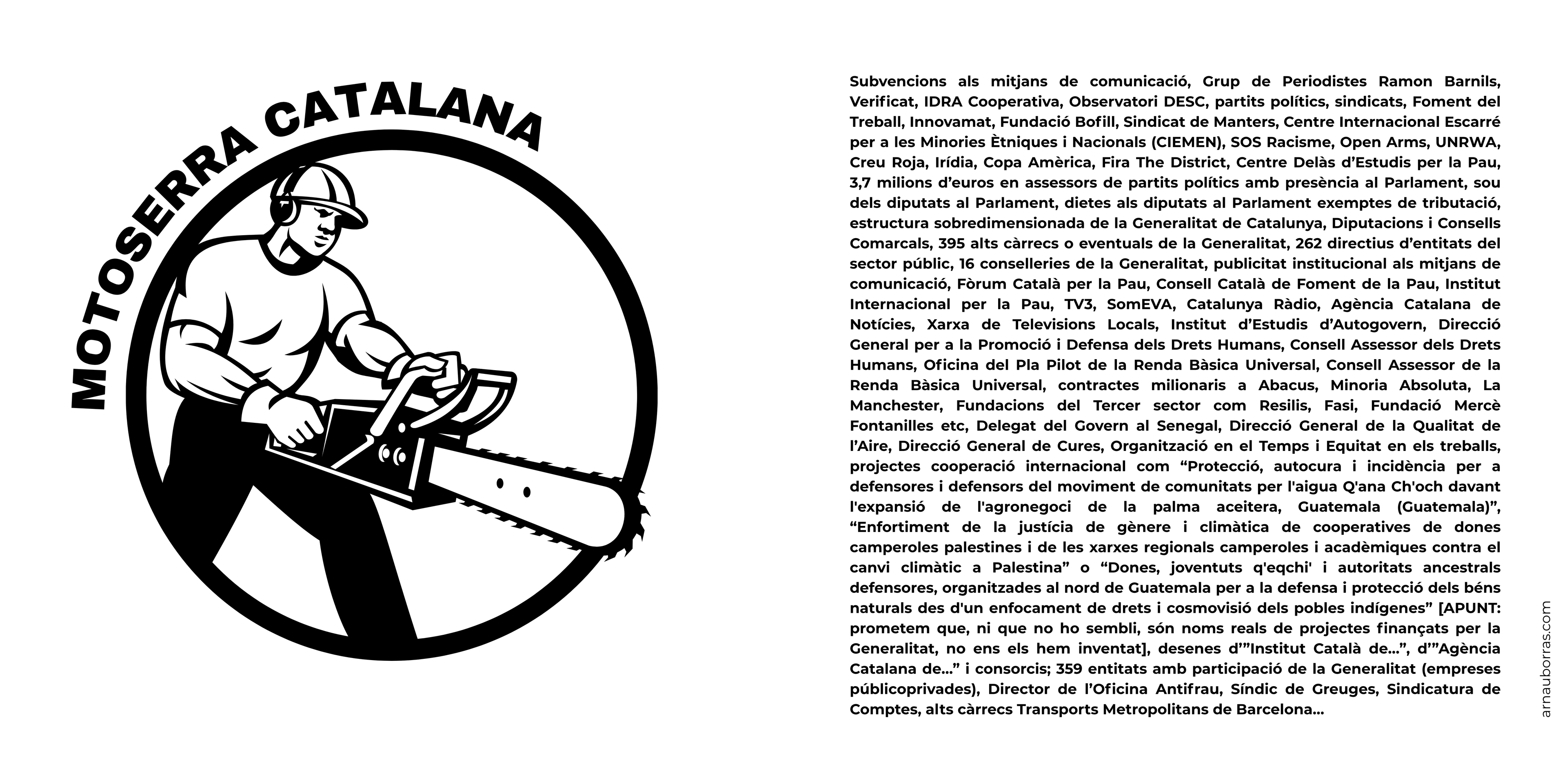 Tassa: Motoserra Catalana