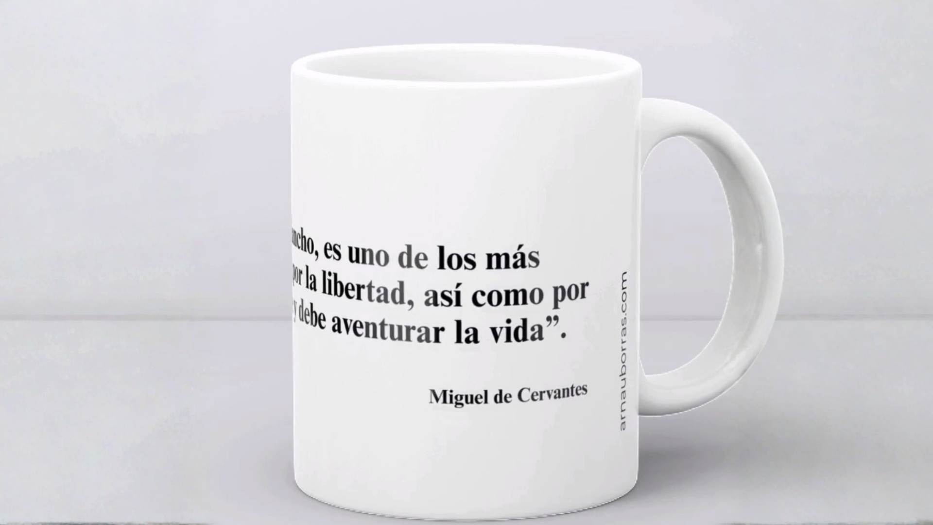 Tassa: "La libertad, Sancho..." Miguel de Cervantes