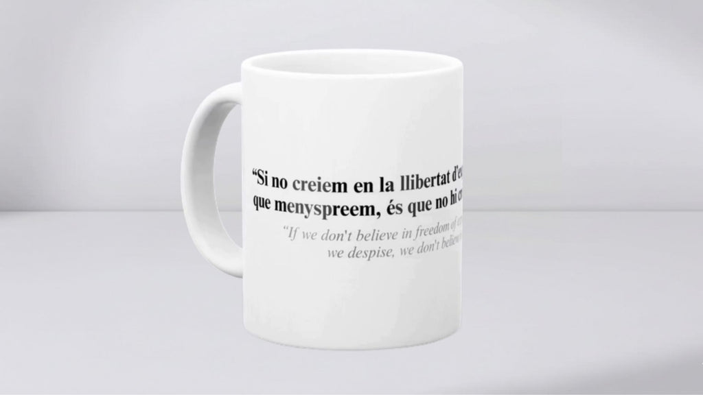 Tassa: “Si no creiem en la llibertat d’expressió…” - Noam Chomsky