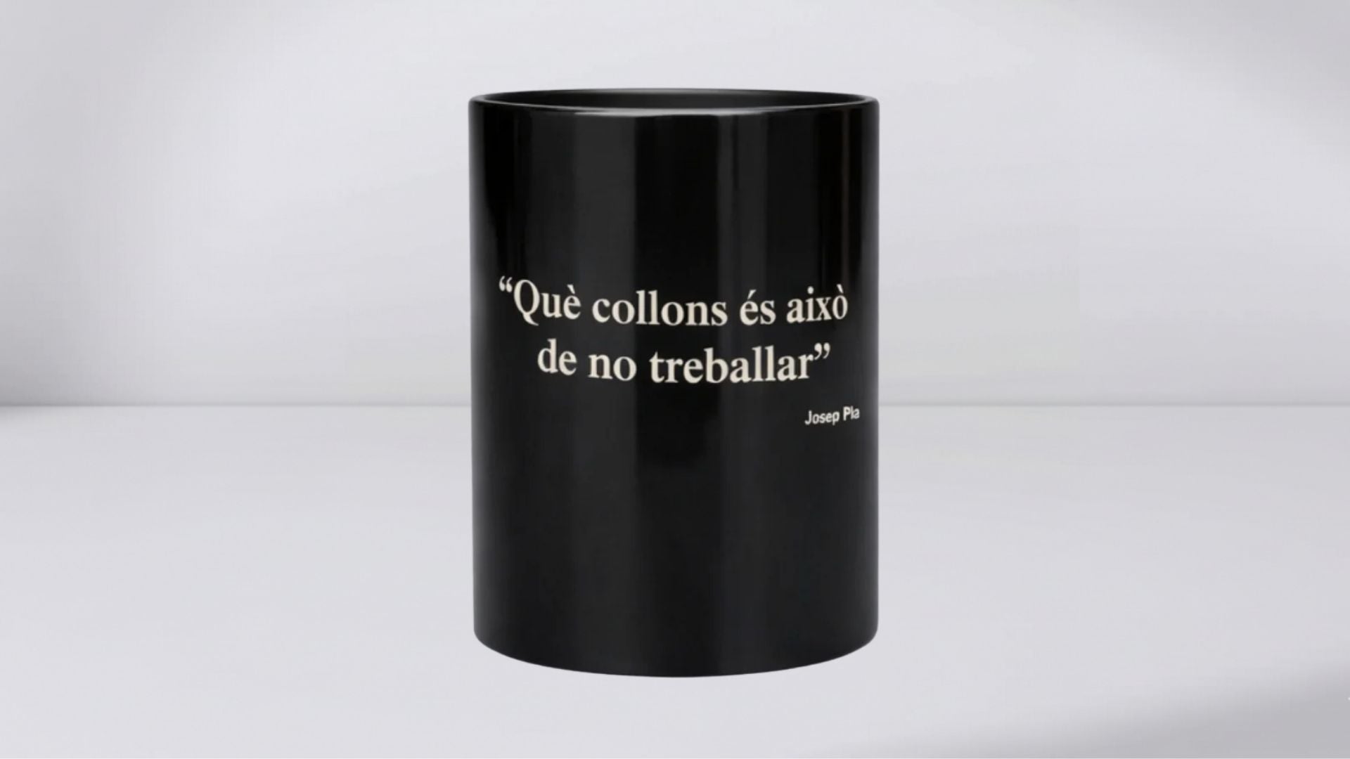 Tassa: Què collons és això de no treballar? - Negre