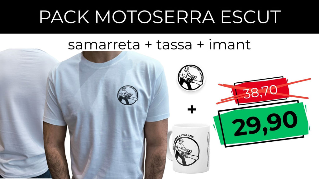 Pack Motoserra  Catalana - Escut