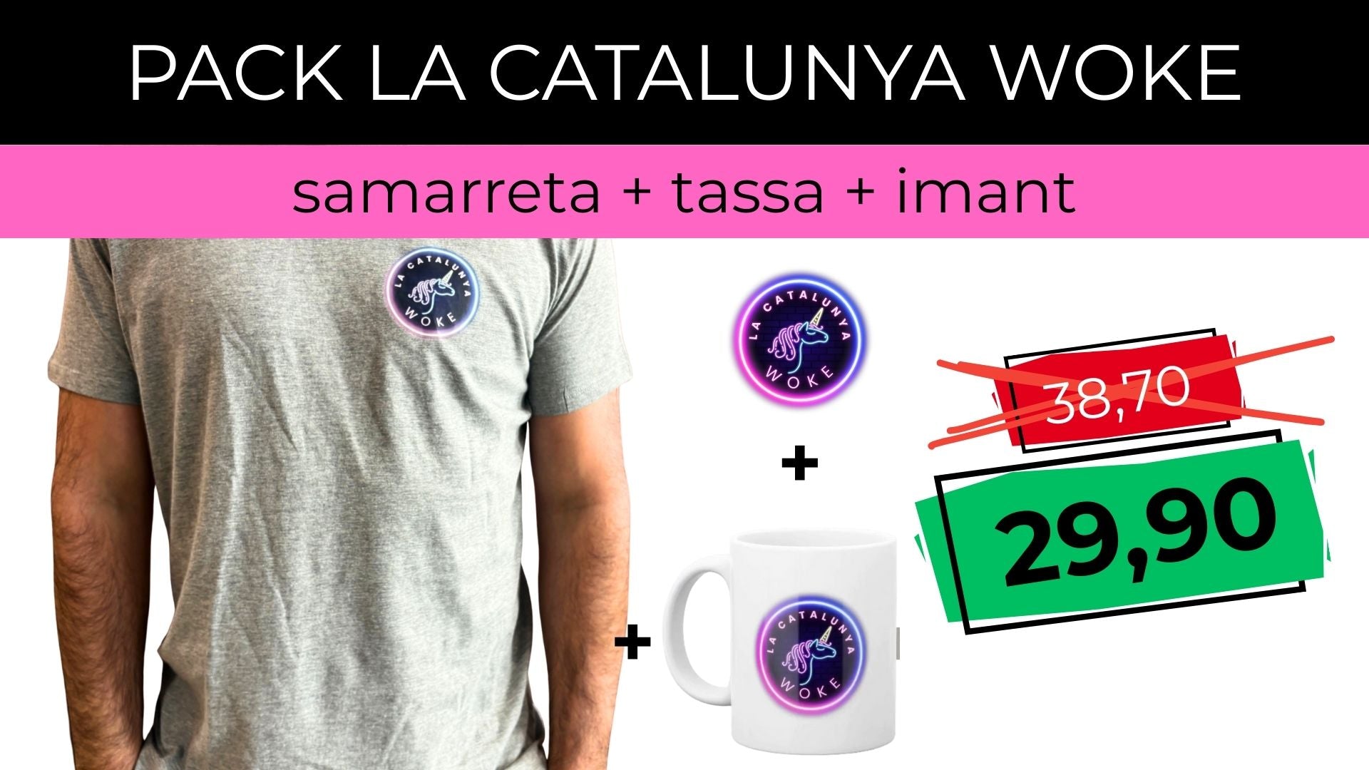 Pack "La Catalunya Woke" - Escut