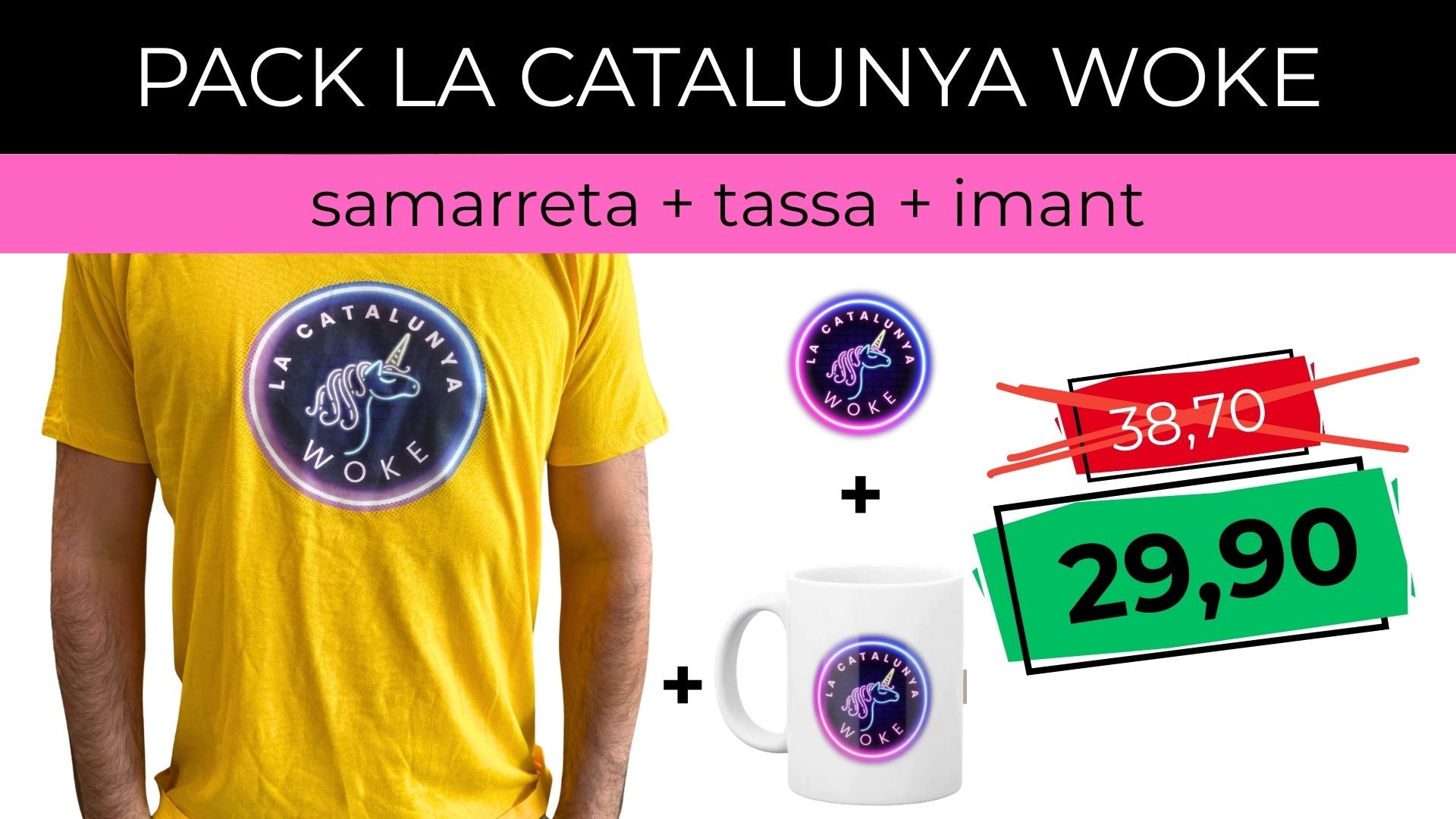 Pack "La Catalunya Woke" - Gent d'ordre