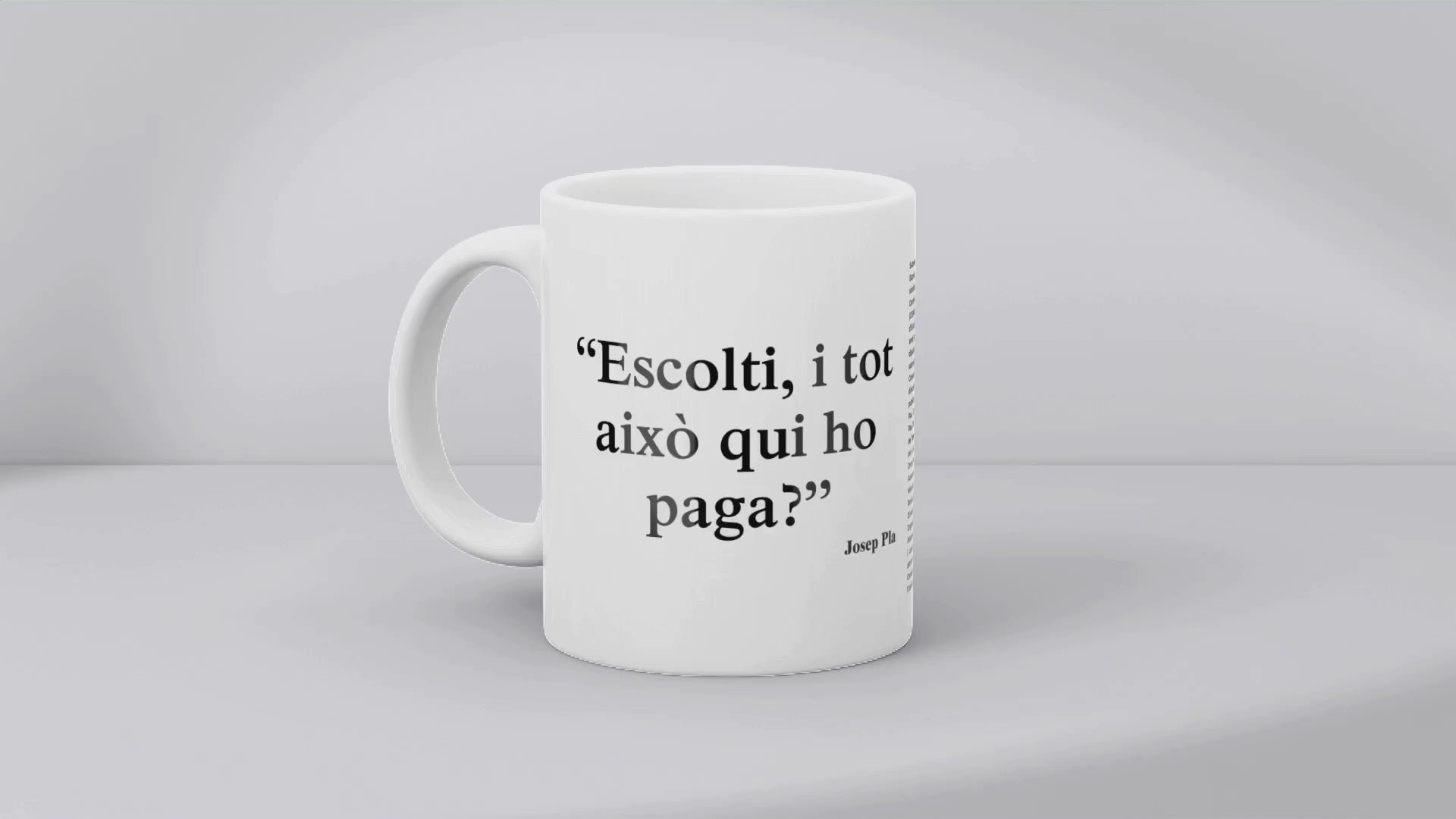 Tassa: Escolti, i tot això qui ho paga?