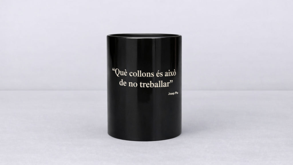 Tassa: Què collons és això de no treballar? - Negre
