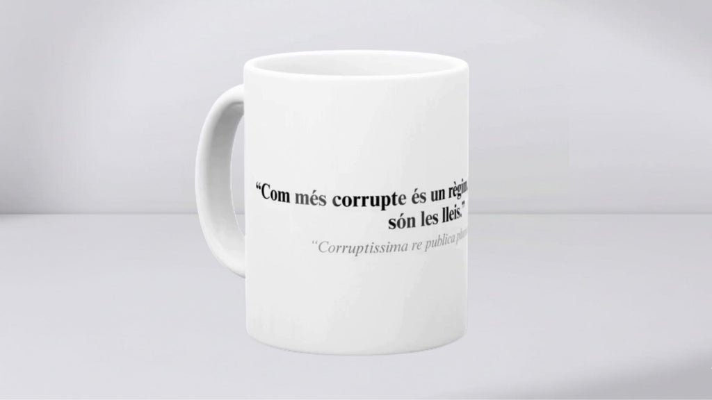 Tassa: “Com més corrupte és un règim…” – Corneli Tàcit