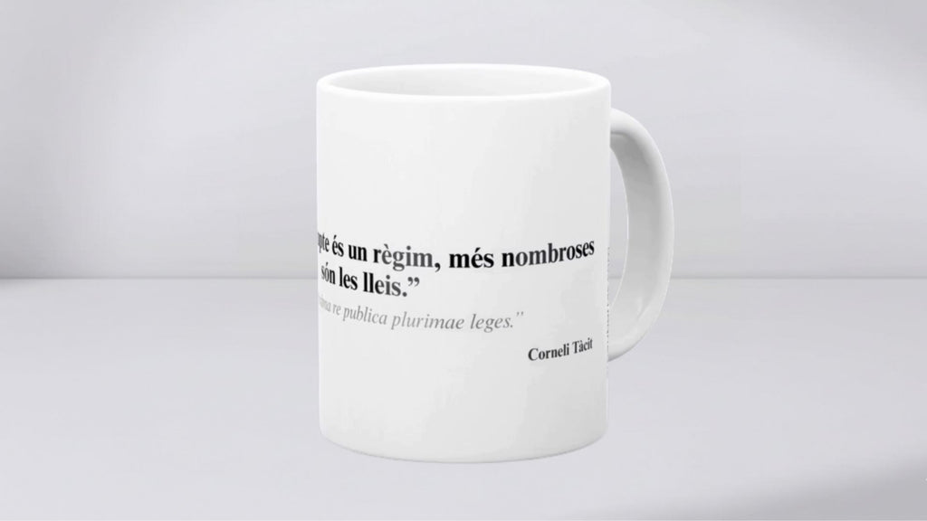 Tassa: “Com més corrupte és un règim…” – Corneli Tàcit