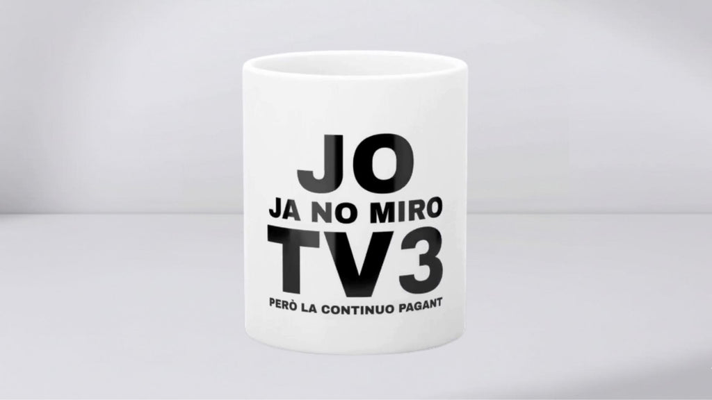 Tassa: Jo ja no miro TV3 (però la continuo pagant)
